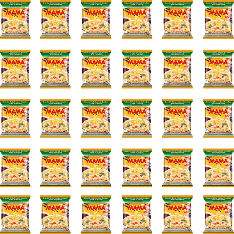 30x Zupka o Smaku Wieprzowiny Tajska KARTON 60g MAMA