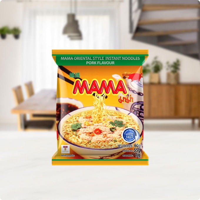 30x Zupka o Smaku Wieprzowiny Tajska 60g MAMA
