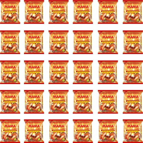 30x Zupka o Smaku Krewetek Kremowych Tom Yum KARTON 55g MAMA