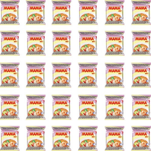 30x Zupka o Smaku Krewetek Tom Yum Tajska KARTON 60g MAMA