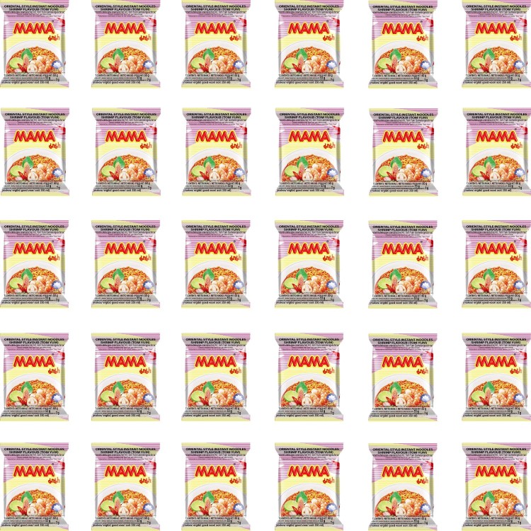 30x Zupka o Smaku Krewetek Tom Yum Tajska KARTON 60g MAMA