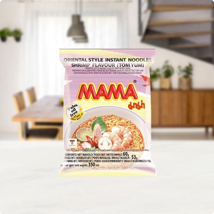 30x Zupka o Smaku Krewetek Tom Yum Tajska KARTON 60g MAMA
