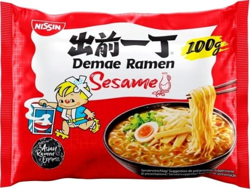 30x Zupka Makaron Demae Ramen Instant z Sezamem KARTON 100g NISSIN
