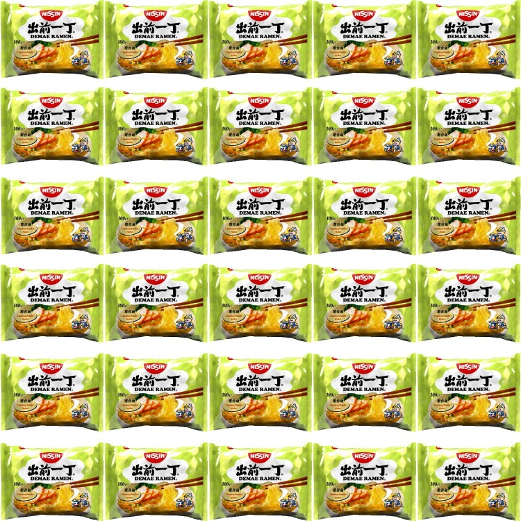 30x Zupka Makaron Demae Ramen Instant Kurczak KARTON 100g NISSIN