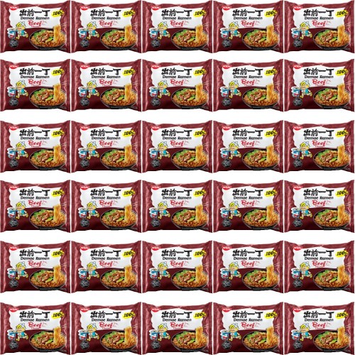 30x Zupka Makaron Demae Ramen Instant Wołowina KARTON 100g NISSIN