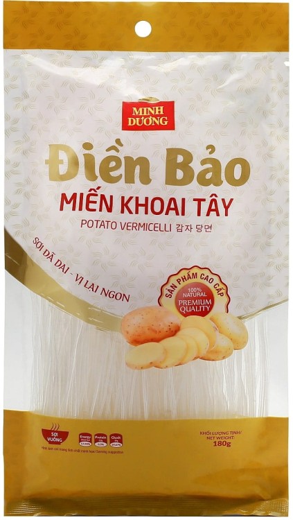Makaron Vermicelli Ze Skrobi Ziemniaczanej 180g MINH DUONG