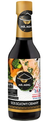 Sos Sojowy Ciemny 36% 150ml Bezglutenowy MR. MING