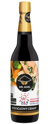 Sos Sojowy Ciemny 36% 625ml Bezglutenowy MR. MING