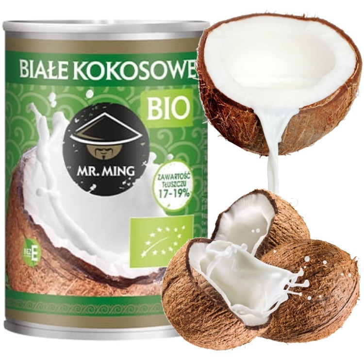 Mleczko Mleko Kokosowe BIO 17-19% Clean Label 400ml MR. MING