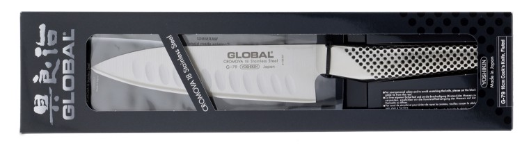 Nóż Szefa Kuchni Żłobiony 16cm - Global G-79