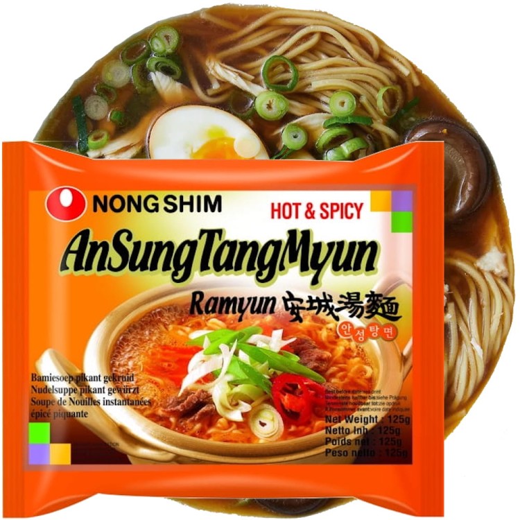 Koreańska Zupka AnSung Ramyun 125g NONGSHIM