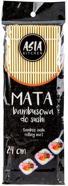 Mata Bambusowa Do Sushi Podstawowa 24cm x 24cm ASIA KITCHEN