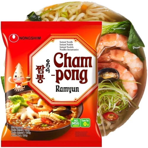 Zupka Koreańska Owoce Morza Cham-Pong 124g NONGSHIM