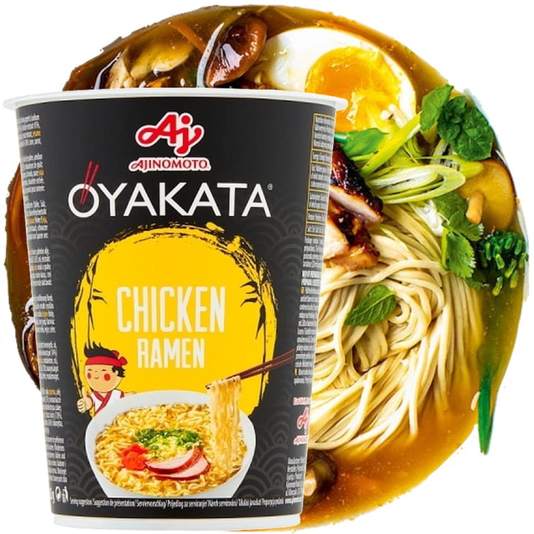 Zupka Ramen Kurczak 63g Kubek Cup OYAKATA