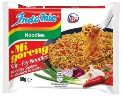 Indonezyjski Makaron Zupka Stir Fry MI GORENG Instant Noodles 80g INDOMIE