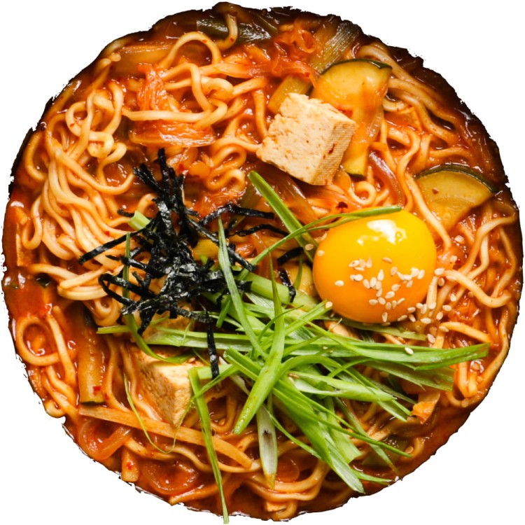 Koreańska Zupka Instant Błyskawiczna w Miseczce KimChi 100g NONGSHIM