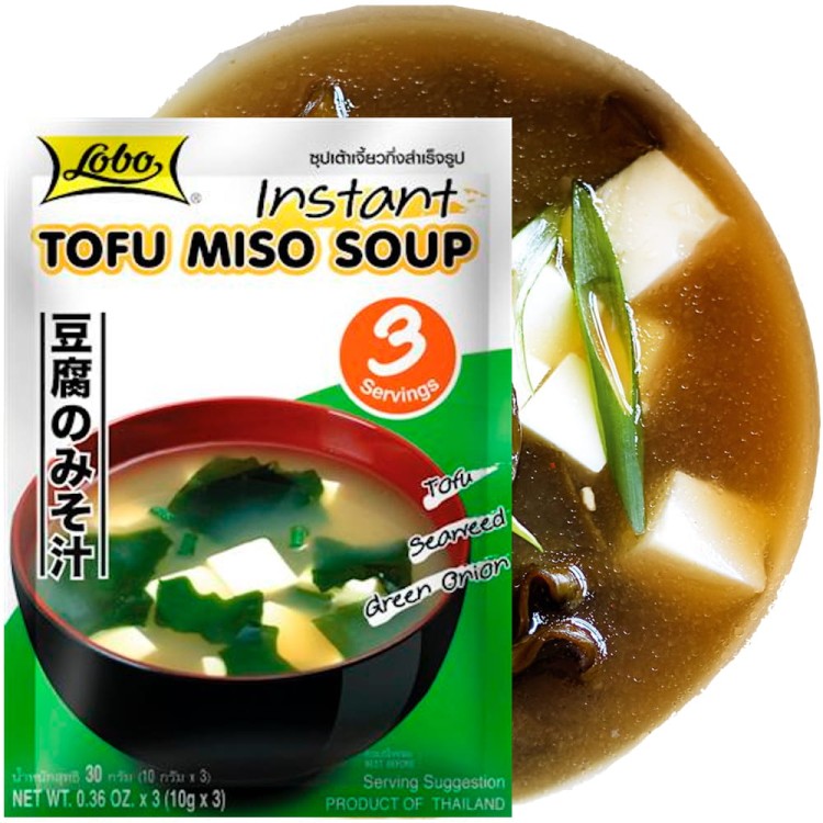 Zupa Instant Miso Tofu Lobo 30g LOBO