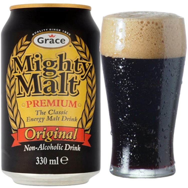 Bezalkoholowy Napój Słodowy 0.0% Mighty Malt Puszka 330ml GRACE