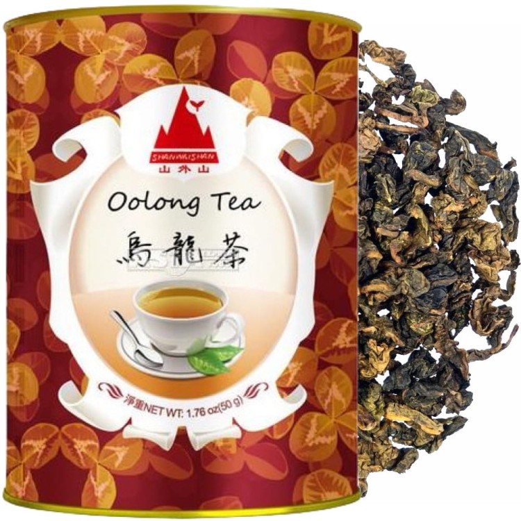 Herbata Oolong Smak Premium w Puszce 50g SHAN WAI SHAN