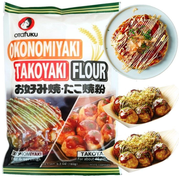 Mąka Mieszanka Mąk Do Okonomiyaki i Takoyaki 180g OTAFUKU