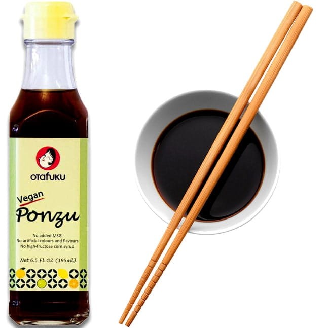 Japoński Sos Sojowy PONZU z Cytryną i Yuzu VEGAN 195ml OTAFUKU