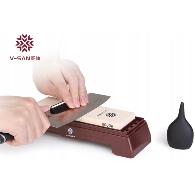 Kamień Wodny Ostrzałka Kamienna Do Ostrzenia Noży (2000/6000) TV6620 TAIDEA