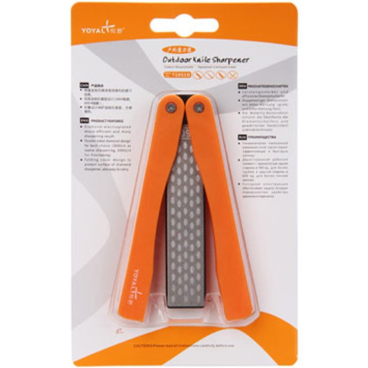 Ostrzałka Diamentowa Outdoorowa Do Noży (360/600) TY1051 TAIDEA