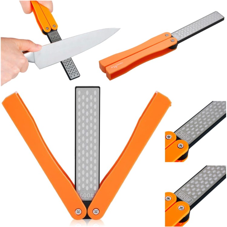 Ostrzałka Diamentowa Outdoorowa Do Noży (360/600) TY1051 TAIDEA