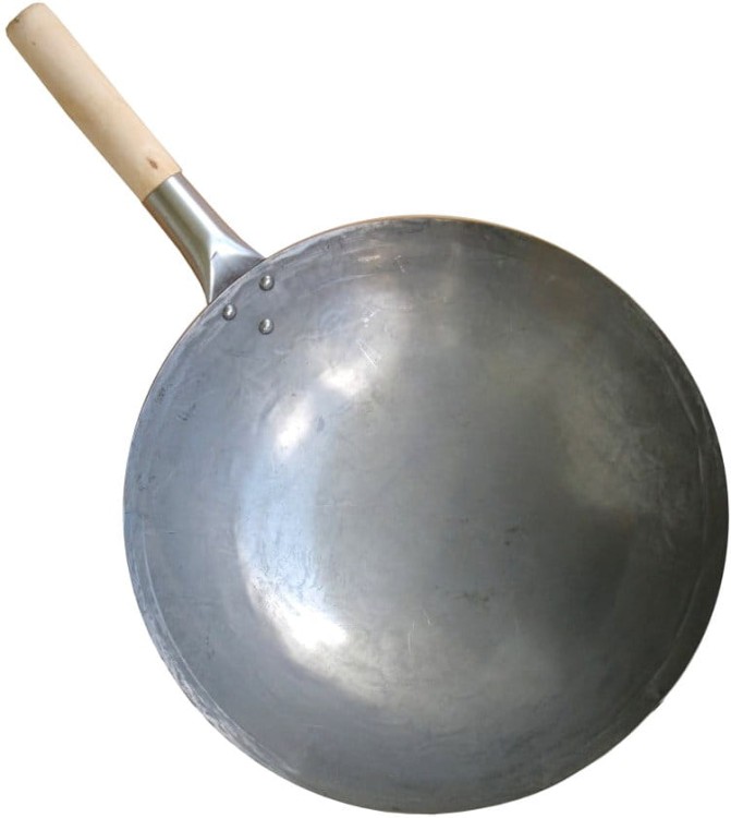 Patelnia Wok 16 Cali Ręcznie Kuty Chiński 40,5cm PROORIENT
