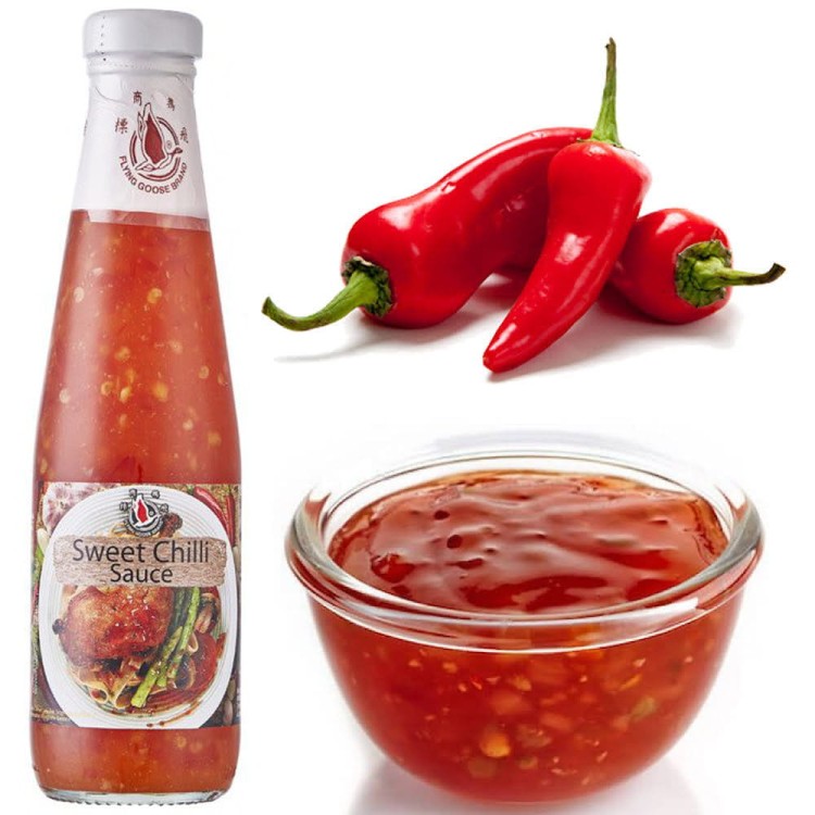 Słodki Sos Chili Do Kurczaka Sweet Chili Sauce 295ml FLYING GOOSE BRAND