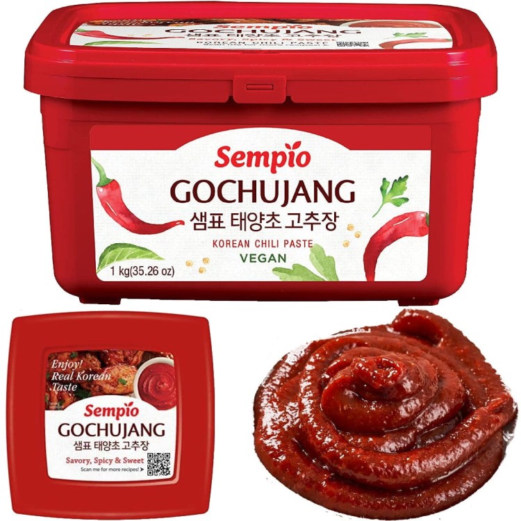 Pasta Koreańska z Papryki Gochujang VEGAN 1kg SEMPIO