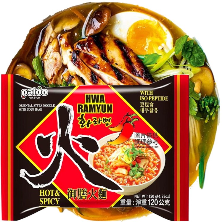 20x Zupka Instant Koreańska Hwa Ramyun 120g PALDO