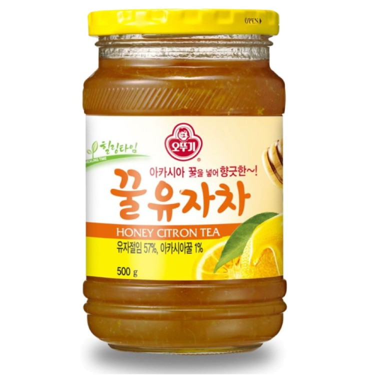 Koreańska Herbata Yuzu Cytrynowa z Miodem 500g OTTOGI