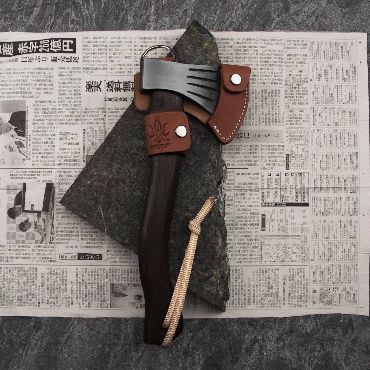 Kanetsune Danro Burned SC/SS Steel Warikomi Japońska Siekierka