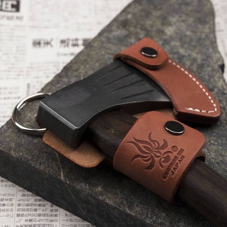 Kanetsune Danro Burned SC/SS Steel Warikomi Japońska Siekierka