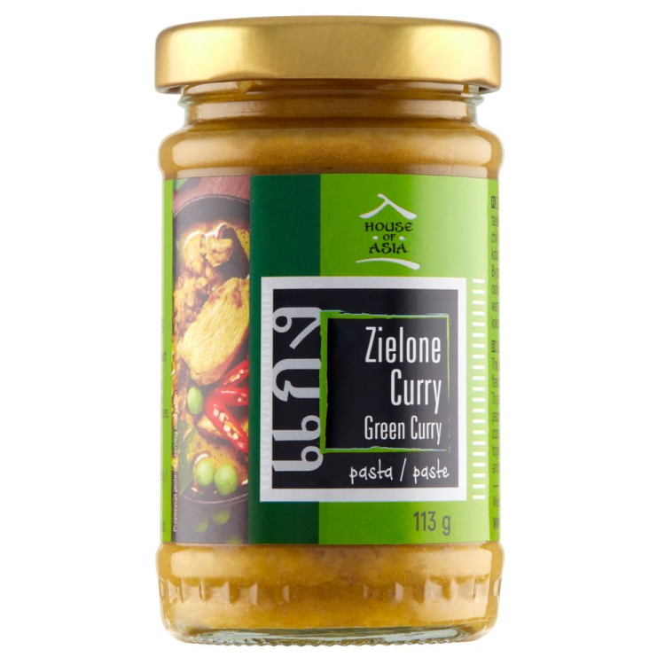 Tajska Pasta Zielone Curry 113g HOUSE OF ASIA