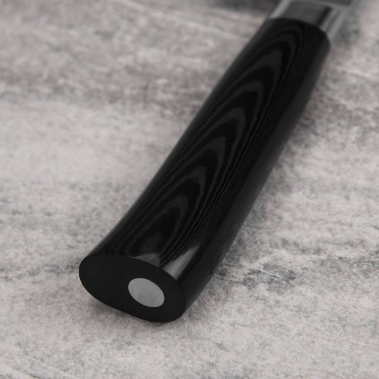 Tamahagane Tsubame Black VG-5 Japoński Nóż Kengata 19,5cm