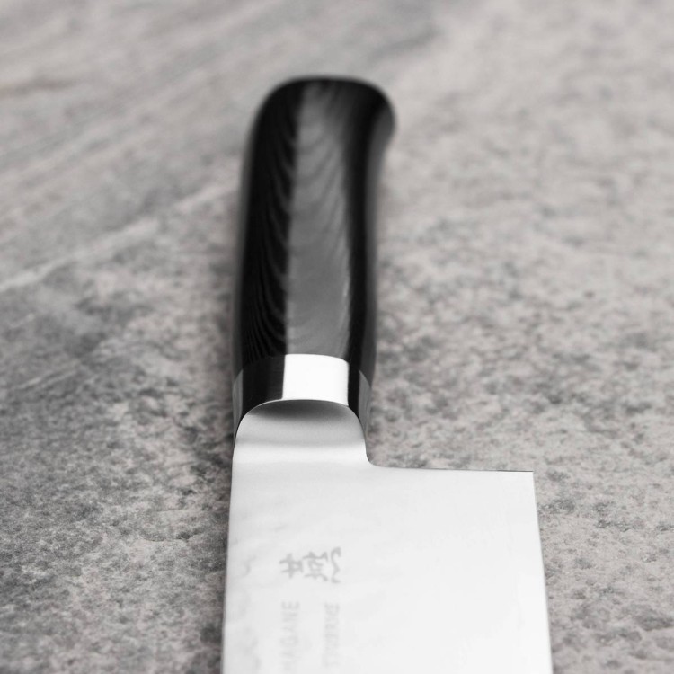 Tamahagane Tsubame Black VG-5 Japoński Nóż Kengata 19,5cm