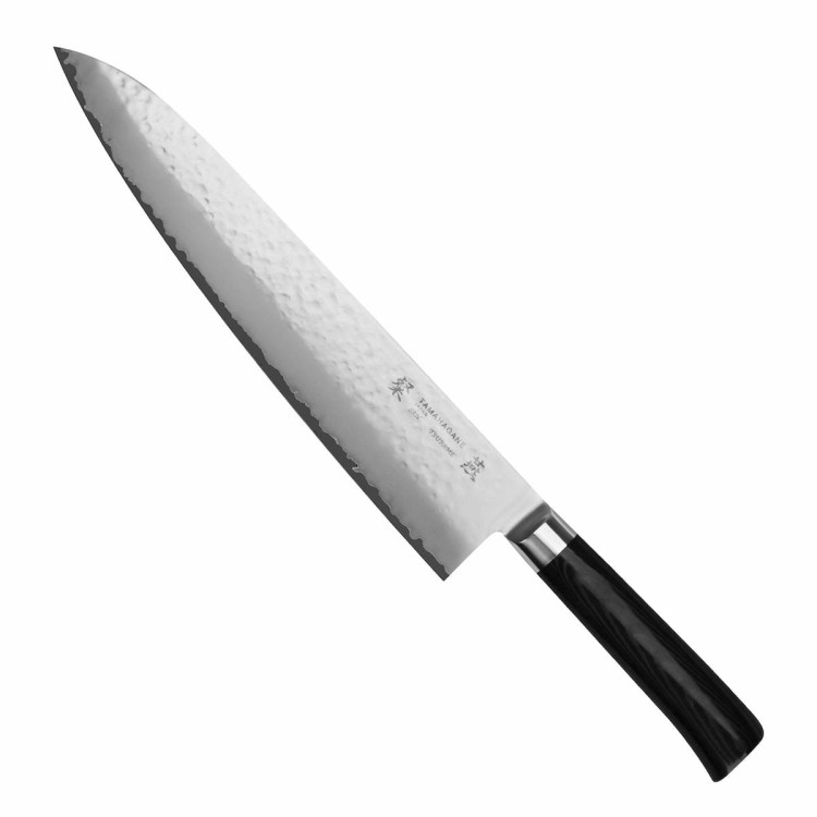 Tamahagane Tsubame Black VG-5 Japoński Nóż Szefa Kuchni 27cm