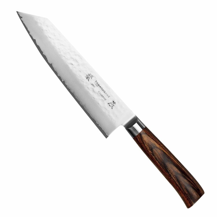 Tamahagane Tsubame Brown VG-5 Japoński Nóż Kengata 19,5cm