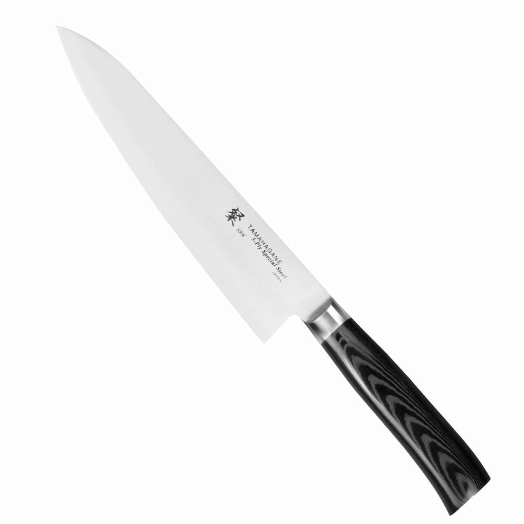 Tamahagane SAN Black VG-5 Zestaw 3 Japońskich Noży w Drewnianym Pudełku