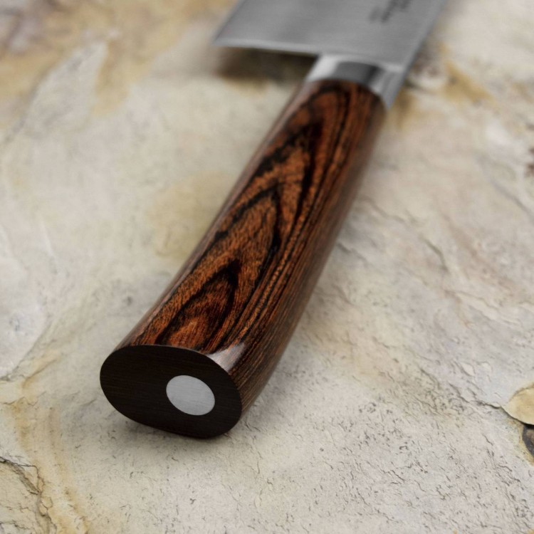 Tamahagane SAN Brown VG-5 Japoński Nóż Szefa Kuchni 27cm