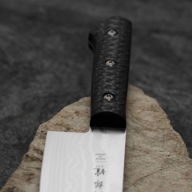 Tojiro Gai VG-10 Damascus Japoński Nóż Santoku 17cm