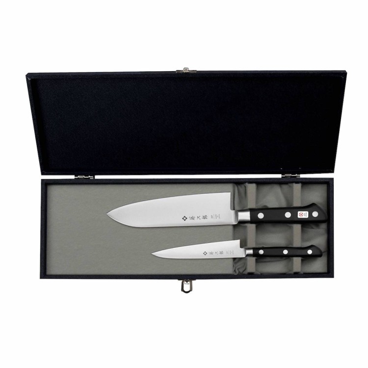 Zestaw 2 Noży Tojiro DP3 Uniwersalny 12cm i Santoku 17cm