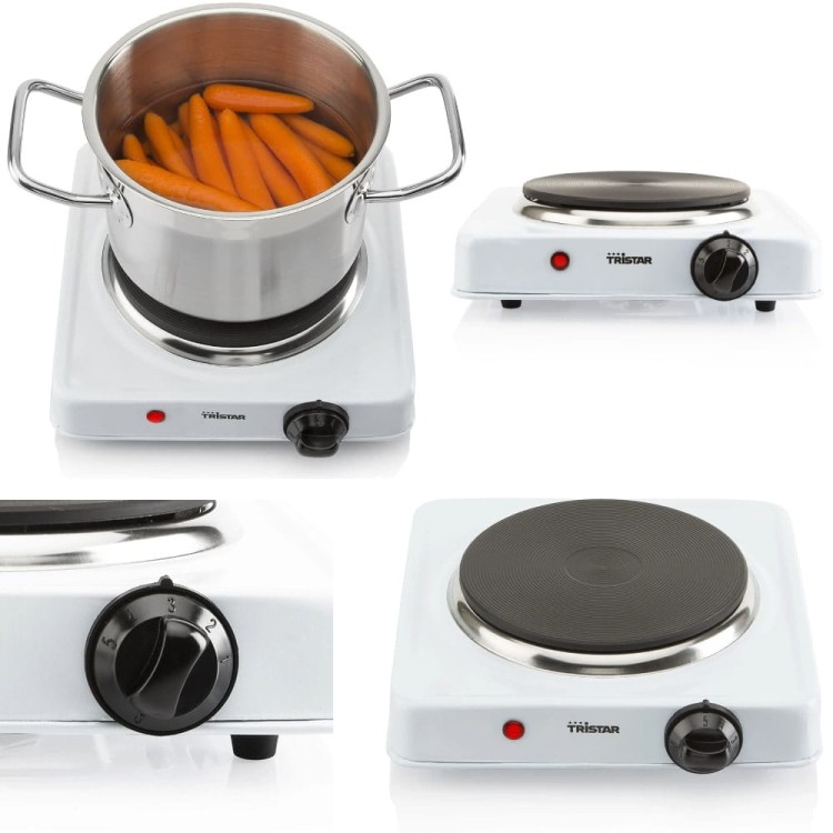 Kuchenka Elektryczna 1000 Wat Gorąca Płyta 15cm TRISTAR