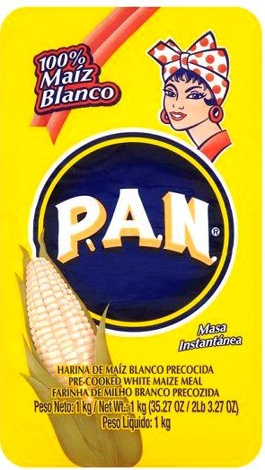 Mąka Kukurydziana Biała Tortilla 1kg PAN