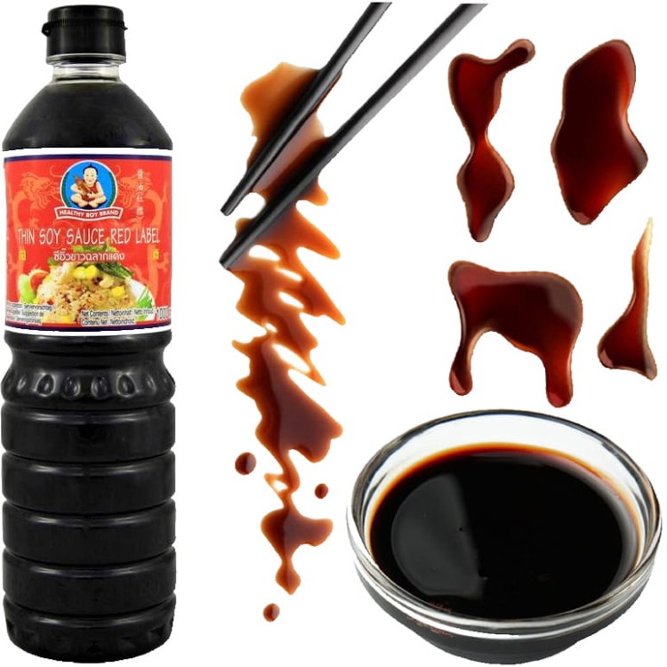 Sos Sojowy Jasny Tajski Red Label 1 Litr HEALTHY BOY BRAND