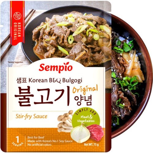 Sos BBQ Bulgogi Stir Fry Koreański 75g SEMPIO