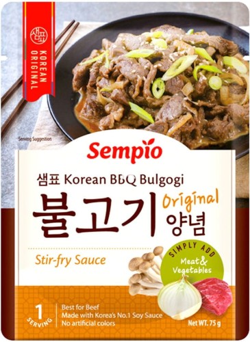Sos BBQ Bulgogi Stir Fry Koreański 75g SEMPIO