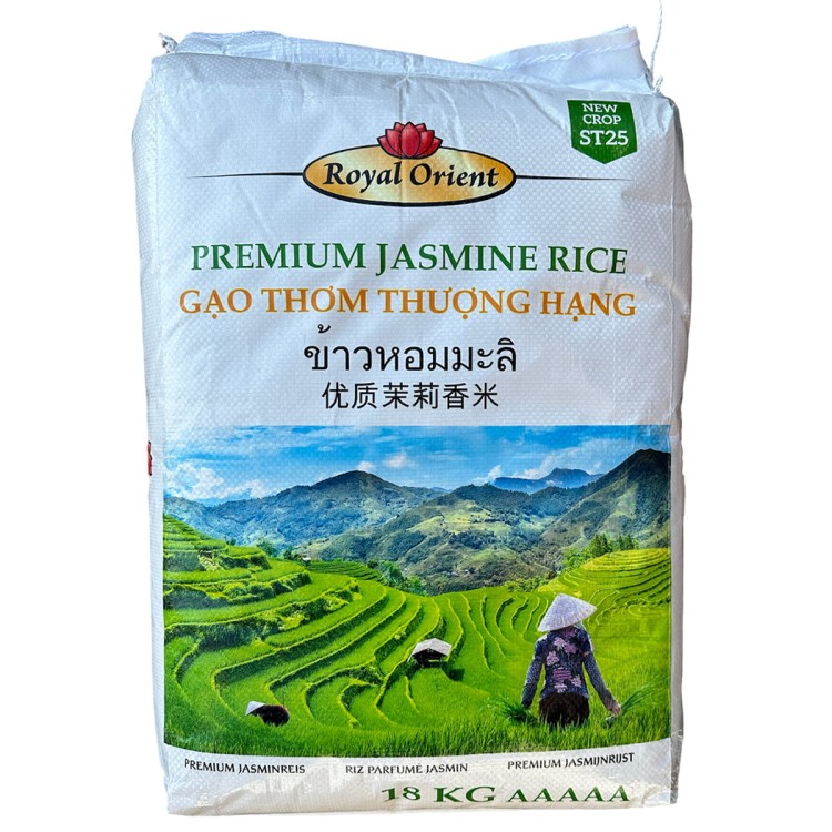 Ryż Jaśminowy Duży Worek 18kg ROYAL ORIENT